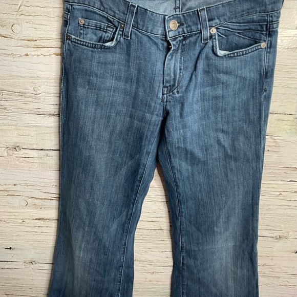 7 for all mankind dojo boot cut jeans size 27 - Picture 11 of 11